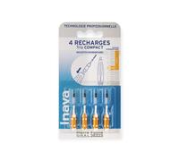 Inava TrioCompact Recharge Orange (ISO 3) Brossettes interdentaires Pack de 4