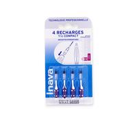 Inava TrioCompact Recharge Violette (ISO 5) Brossette Interdentaire 1,8mm Pack de 4