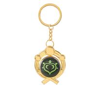 Inazuma Cosplay Porte-clés Pour Genshin Impact, Métal Inazuma Vision Keychain Pendentif Oeil de Dieu Dendro Merch