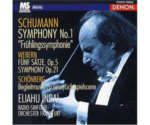 Inbal & Frankfurt Rso - Schumann 1/Webern: Sym & 5 [Import]