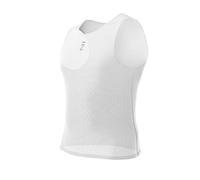 INBIKE Débardeur Homme Sport Grande Taille Maillot de Corps T-Shirts et Tops Tee Shirt sans Manche Musculation Cyclisme Velo VTT Course a Pied Jogging Running Randonnee Blanc 3XL