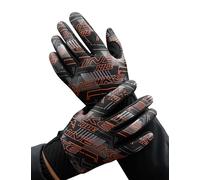 INBIKE Gants de Cyclisme VTT Gants Longs pour Homme Écran Tactile Antidérapant Résistant aux Chocs Élastique Réfléchissant Respirant Cyclisme Multifonction Orange XXL