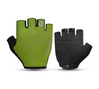 INBIKE Gants Velo VTT Cyclisme Homme et Femme pour Cycliste Été Moto Cross BMX Trotinette Electrique Rembourrés 3mm Gel Anti-Choc Respirant Vert XL