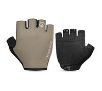 INBIKE Gants Velo VTT Cyclisme Homme et Femme pour Cycliste Été Moto Cross BMX Trotinette Electrique Rembourrés 3mm Gel Anti-Choc Respirant Kaki M