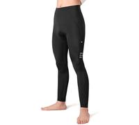 INBIKE Pantalon VTT Homme Femme Velo Cycliste Compression de Cyclisme Cuissard Long Legging Rembourré Gel Hiver Sport Vetement Noir L