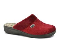 Inblu Chausson Chiffon Avec Finition Douce En Écocuir, Femme -016 (Bordeaux)