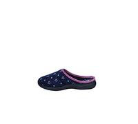Inblu Chaussons Chaton Peluche, Femme, Bleu, 38 EU, bleu, 38 EU