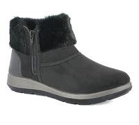 inblu Chaussons Femme Sport avec élastique, Bottines avec Semelle intérieure Douce rembourrée Amovible, 35/41, Noir, 37 EU