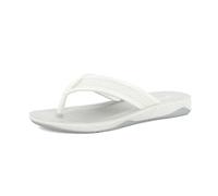 inblu Femme Ciabatte Infradito Donna Con Morbido Plantare Imbottito E Suola Anatomica Tongues, Blanc, 37 EU