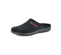 inblu Femme Pantofole Donna Monocolore, Leggere E Flessibili Con Sottopiede Imbottito, Altezza Tacco 3 Cm Chausson, Noir, 39 EU