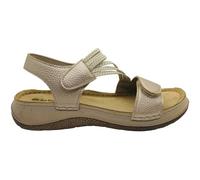 inblu Sandales confort pour femme LL000008-3192720000006, Platine, 36 EU
