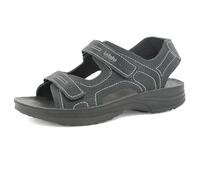 inblu Sandales de randonnée pour Homme avec Double Fermeture Velcro et Semelle intérieure rembourrée, Confortables et fonctionnelles, du 39 au 46 Sport, Noir, 41 EU