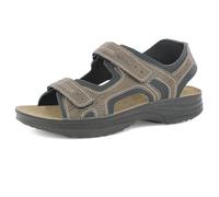 inblu Sandales de randonnée pour Homme avec Double Fermeture Velcro et Semelle intérieure rembourrée, Confortables et fonctionnelles, du 39 au 46 Sport, Marron foncé, 40 EU