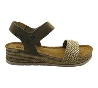 inblu Sandales extra confortables pour femme RV000014, Sable, 39 EU