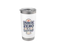 Inbox Zero est une gestion des e-mails Legend Productivity Pro Gobelet isotherme en acier inoxydable double paroi