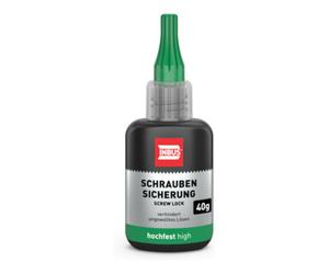 Inbus INBUS® 79680 Sécurisateur de vis haute résistance, 40 g - Fabriqué en Allemagne Quantité:1