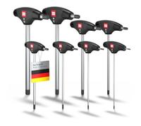 INBUS® Jeu de Tournevis poignée T 8pcs, 2-10mm, avec HybridTouch