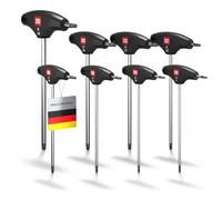 INBUS® Jeu de Tournevis poignée T TORX® 8pcs, TX9-40, avec HybridTouch