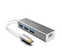 Inca Adaptateur ITPC-3T Type C > 3 x USB-A, 1 x RJ45, 1000 Mbps