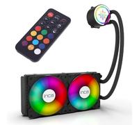 Inca Refroidisseur à liquide EMPOUSA ARGB ISS-02XN – Compatible Intel/AMD – Adaptateur ARGB inclus