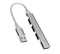 inca Hub USB, IUSB-04TUX, USB 3.0 avec répartiteur USB 5 Gbps, station d'accueil USB-C avec 1 x USB 3.0 et 3 x USB 2.0 pour MacBook, Dell, Thinkpad | Boîtier en aluminium |