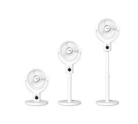 İnca IAF-01B Ventilateur sur pied, batterie 9000 mAh, panneau de commande LED, moteur BLDC silencieux, 5 niveaux, oscillation, hauteur réglable, télécommande, ventilateur mobile pour la maison et le