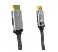 Inca IHM-03T câble HDMI 3 m HDMI Type A (Standard) Gris