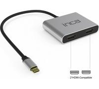 INCA ITPC-4T INCA Adapter ITPC-4 Typ C > 2xHDMI 4K30Hz,1xUSB-A,1xUSB-C