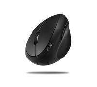 Inca IWM-279 Souris Verticale Ergonomique RF sans fil 1600 DPI, 6 Boutons, Portée 10m, AA, Noir, Bureau, Droitier