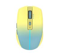 Inca Souris IWM-511RS 1600 DPI, Wrls & BT, Bouton 6D, Jaune
