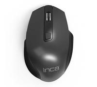 Inca IWM-515 Souris Bluetooth+USB Laser 3600 DPI Droitier Noir - Souris (Droitier, Laser, Bluetooth+USB, 3600 DPI, Noir)