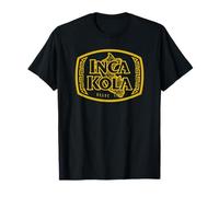 Inca Kola T-shirt Pérou Golden Kola Bubblegum Cream Soda Gold T-Shirt