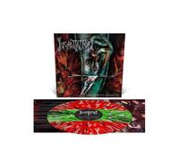 Incantation - Onward To Golgotha Ltd. Blood Red/Emerald Green Tri Stripe W/ Black/White - Splattered Vinyl