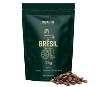 Incapto Caf? en Grain Naturel - Caf? Sp?cialit? | Caf? Br?sil Grain | Caf? en Grain Arabica 100% | +80 points SCA | Caf? Grain Naturel | Torr?faction