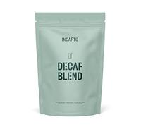 Incapto Café Décaféiné en Grain | Sans Solvant | Décaféination Artisanale à l'Eau | Sélection de cafés 100% Arabica du Brésil | Swiss Water Decaf Blend | Paquet 100g