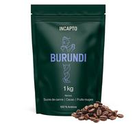 Incapto Café en Grain de Spécialité 1kg | Origine Burundi | 100% Arabica | Café de Spécialité 87,75 points SCA | Torréfaction Naturelle et Artisanale | Ferme Buhinyuza, Nyagishiru