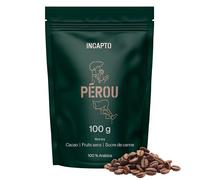 Incapto Café en Grain de Spécialité | Origine Pérou | 100% Arabica | Specialty Coffee 84.75 points SCA | Torréfaction Artisanale | Domaine Cajamarca, Cenfrocafé | Paquet 100g