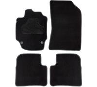 INCAR Tapis de Sol sur Mesure Compatible pour MG4 (06/2022-) - 4 pièces, Avant et Arrière, Moquette en polypropylène, Noir, 600 g/m²