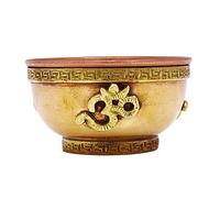 inCAREofGOD Cuivre Religieuse Traditionnelle offrant Bénédiction Saint Abreuvoir Symbole de l'OM Pot