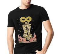 Incarnate Men's Fiona Apple Tidal Man Fashion Short Sleeve T-Shirt Cotton Shirts Outdoor Manches Courtes(Medium)