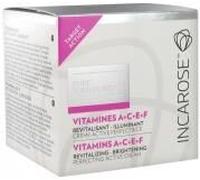 Incarose Pure Solutions Vitamines A C E F Crème Active Perfectrice 50 ml - Pot 50 ml
