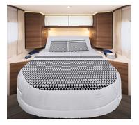 INCASA Prêt à dormir 100% coton Etnik 160 x 200 cm lit central