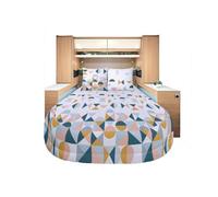 INCASA Prêt à dormir 100% coton Fjord 140 x 190 cm