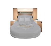 INCASA Prêt à dormir 100% coton Good Night 140 x 190 cm lit central