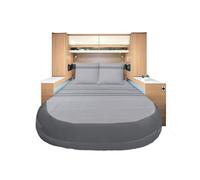 INCASA Prêt à Dormir All Seasons Lyocell et Percale Adagio 160 x 200 cm lit Central