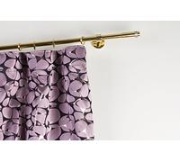 InCasa Tringle à Rideaux: Ø 20 mm, L. 280 cm. en Laiton Poli - Complet