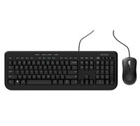 Incase Designed by Microsoft Wired Desktop 600 clavier Souris incluse Universel USB QWERTY Allemand Noir