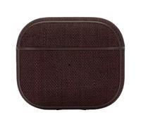 Incase Metallic Woolenex Coque Rigide pour AirPods 3 Génération Rouge foncé