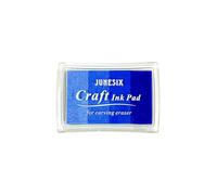 INCAUCA Tampon encreur arc-en-ciel pour empreintes digitales - Lavables pour tampons en caoutchouc - Multicolore - Tampon encreur à pigments pour estampage du papier, du bois, du scrapbooking, de la