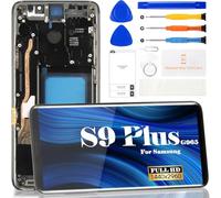 Incell Écran LCD de rechange avec cadre pour Samsung Galaxy S9 Plus Noir